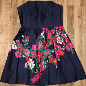 Lilly Pulitzer strapless dress